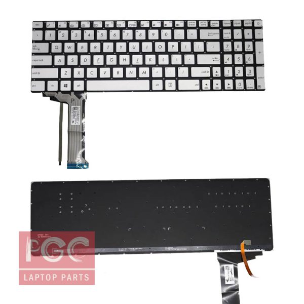 کیبورد لپ تاپ ایسوس Laptop N552 Silver