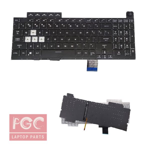 کیبورد لپ تاپ ایسوس مدل ASUS TUF Gaming FX506
