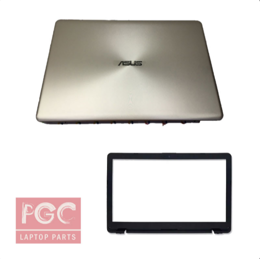 قاب پشت و جلو ال سی دی لپ تاپ ایسوس Laptop VivoBook X541 X540 AB Gold