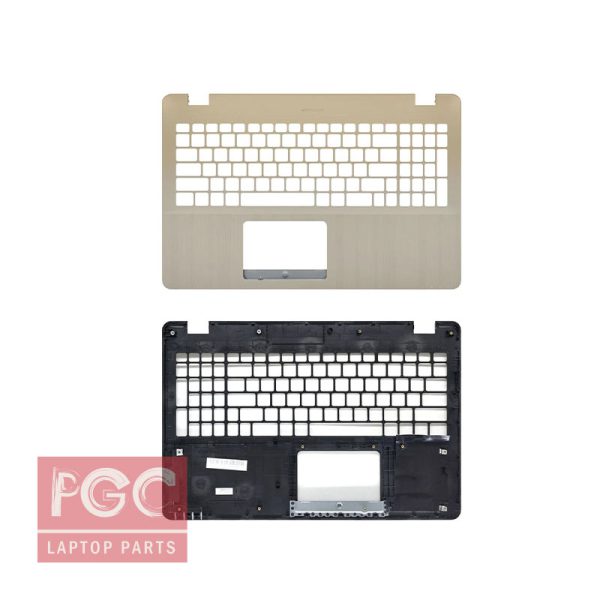 قاب دور کیبورد لپ تاپ ایسوس مدل Laptop r542 رنگ طلایی